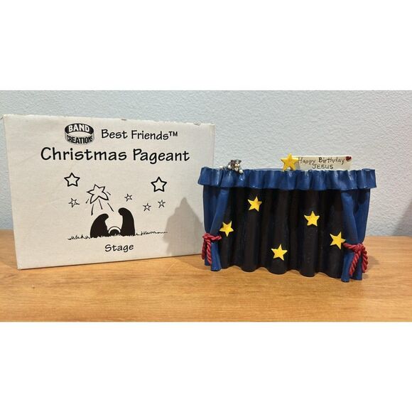 10 Piece Best Friends Christmas Pageant Nativity Set - Picture 9 of 10